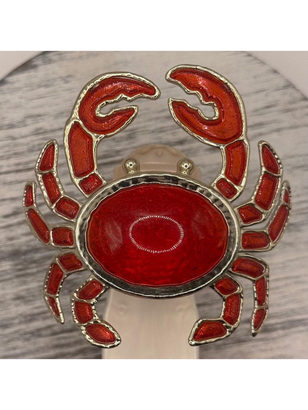 Bath and Body Works Crab Wallflower Plug-in Red Cancer Nightlight Light Up